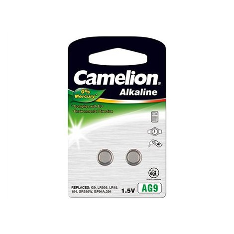Camelion | AG9/LR45/LR936/394 | Alkaline Buttoncell | 2 pc(s)